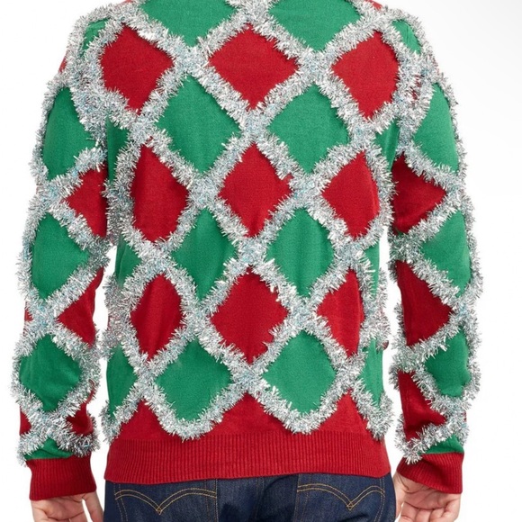 TIPSY ELVES MENS UGLY SWEATER NEW - Picture 2 of 2